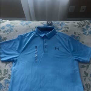 Under Armour Men's Light Blue Polo Shirt